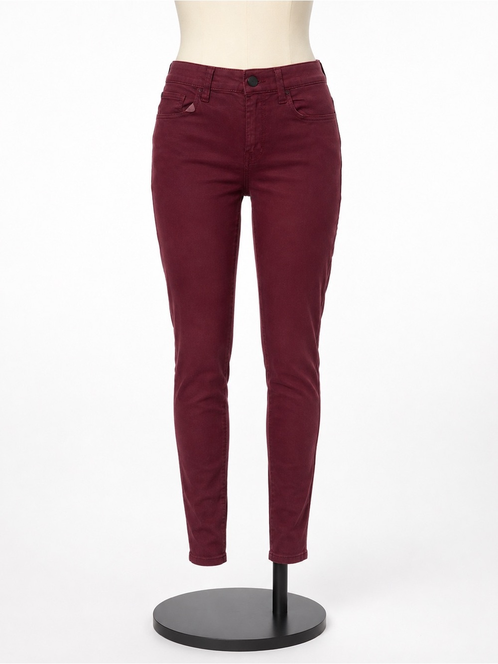 J Brand Skinny Jeans in Burgundy
